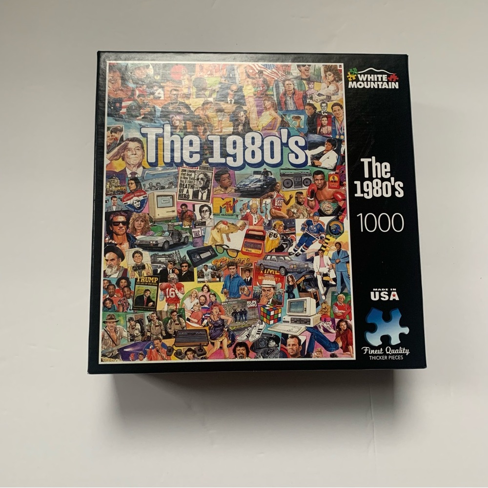 Puzzle Eighties (868t) - 1000 PC (Small 20"x27" Format)
